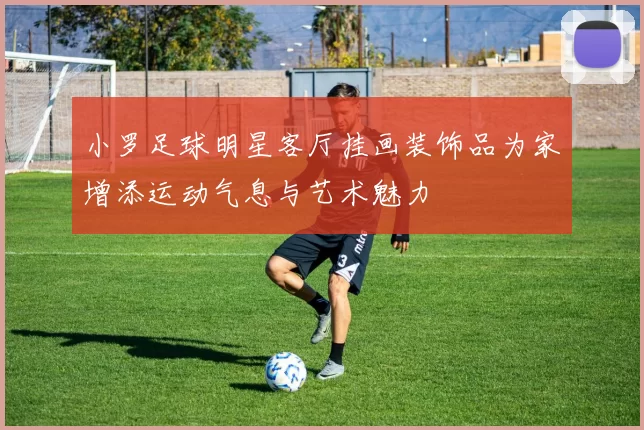 小罗足球明星客厅挂画装饰品为家增添运动气息与艺术魅力