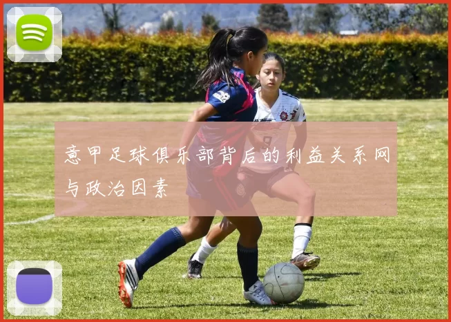 意甲足球俱乐部背后的利益关系网与政治因素